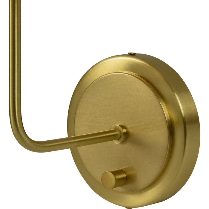 Renwil WS053 One Light Wall Sconce, Satin Brass