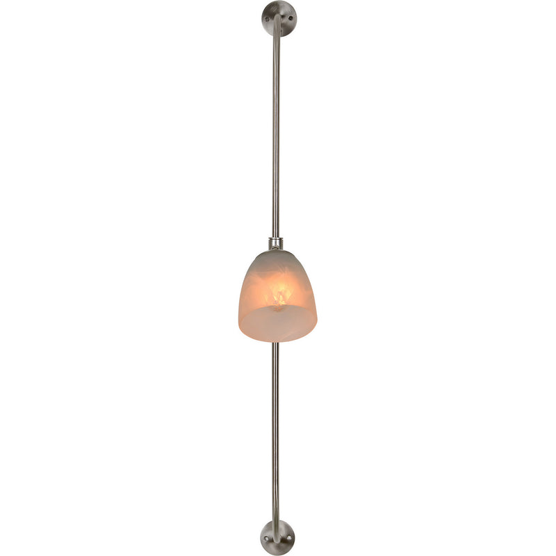Renwil WS056 One Light Wall Sconce, Satin Nickel