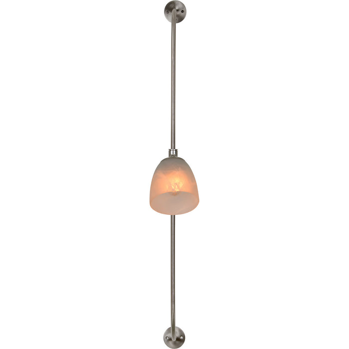 Renwil WS056 One Light Wall Sconce, Satin Nickel