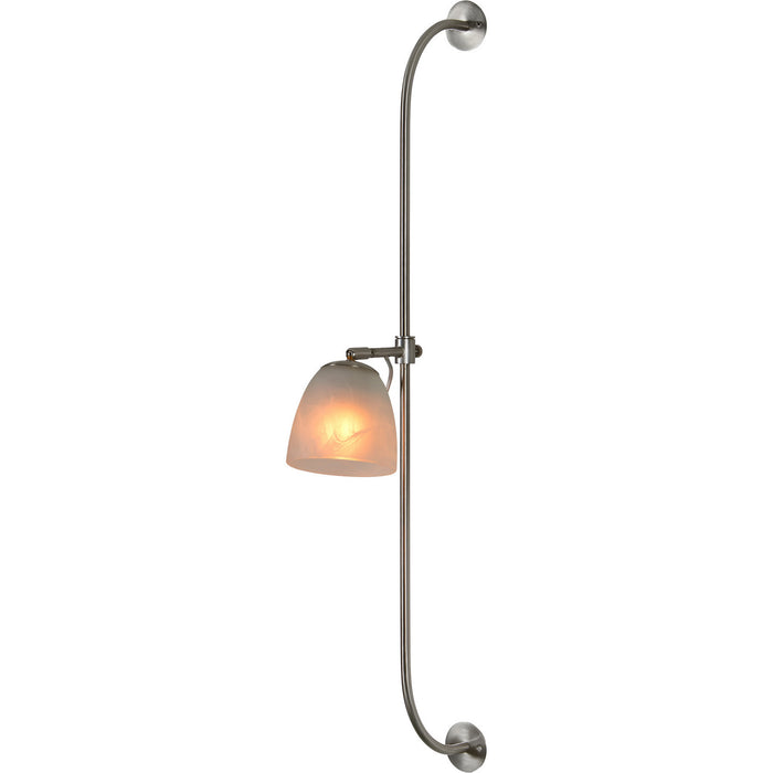 Renwil WS056 One Light Wall Sconce, Satin Nickel