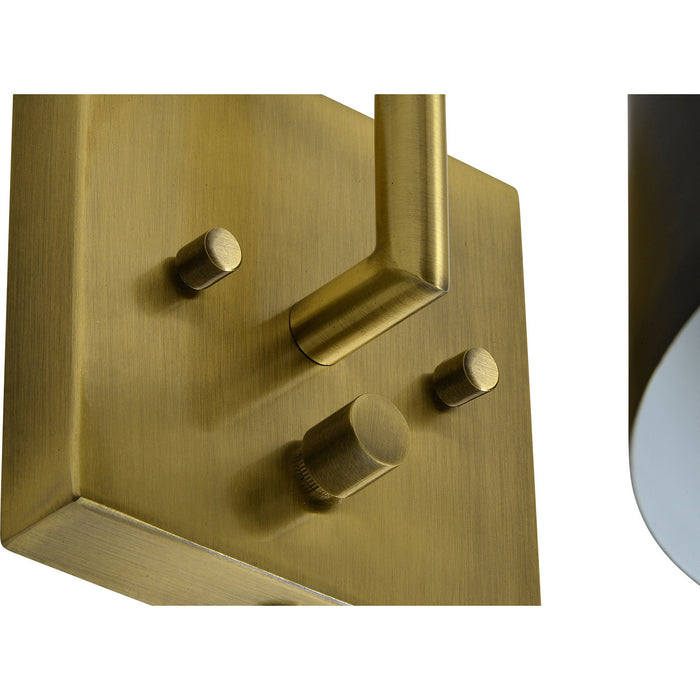 Renwil WS062 One Light Wall Sconce, Antique Brushed Brass