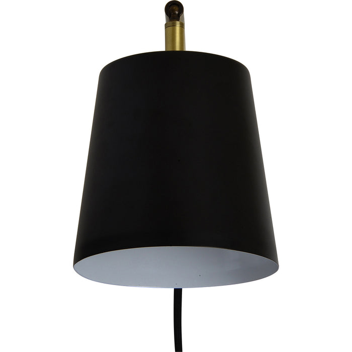 Renwil WS062 One Light Wall Sconce, Antique Brushed Brass