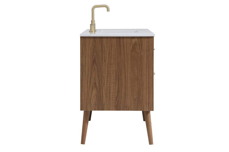 Elegant Lighting VF41042WH Bathroom Vanity Set, White