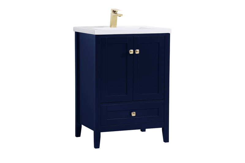 Elegant Lighting VF-2001BL Bathroom Vanity, Blue