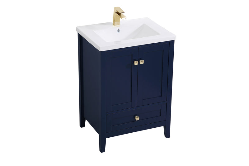 Elegant Lighting VF-2001BL Bathroom Vanity, Blue