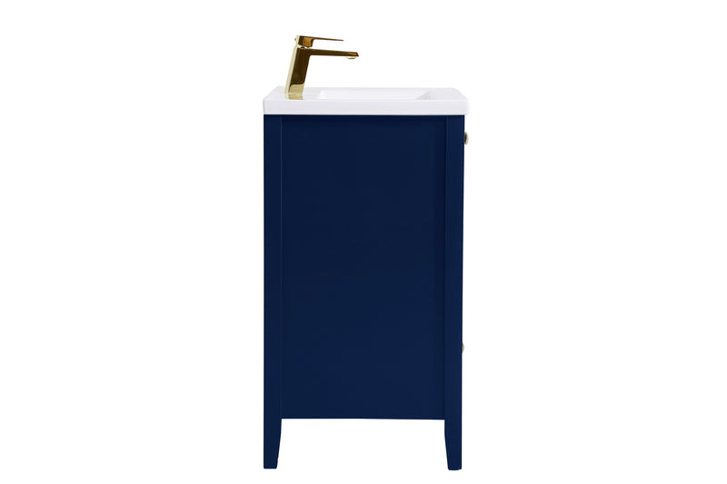 Elegant Lighting VF-2001BL Bathroom Vanity, Blue