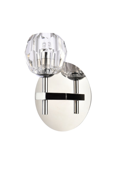 Elegant Lighting 3505W6C LED Wall Sconce, Chrome