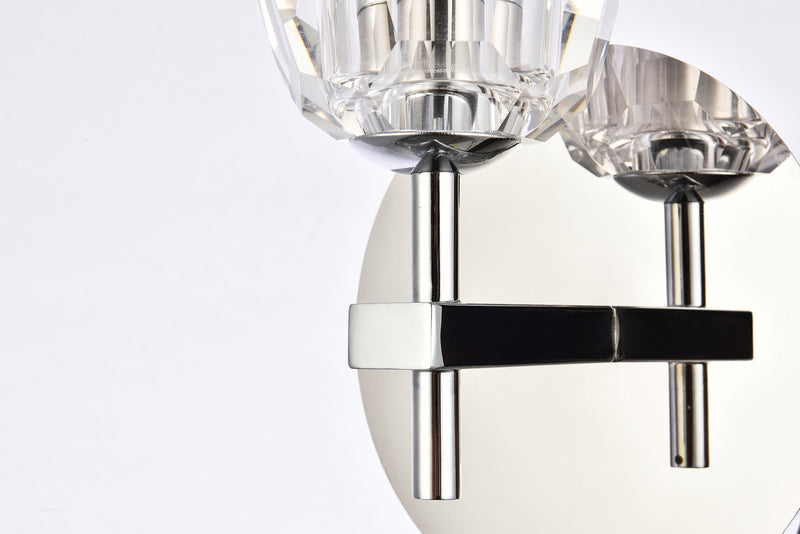 Elegant Lighting 3505W6C LED Wall Sconce, Chrome