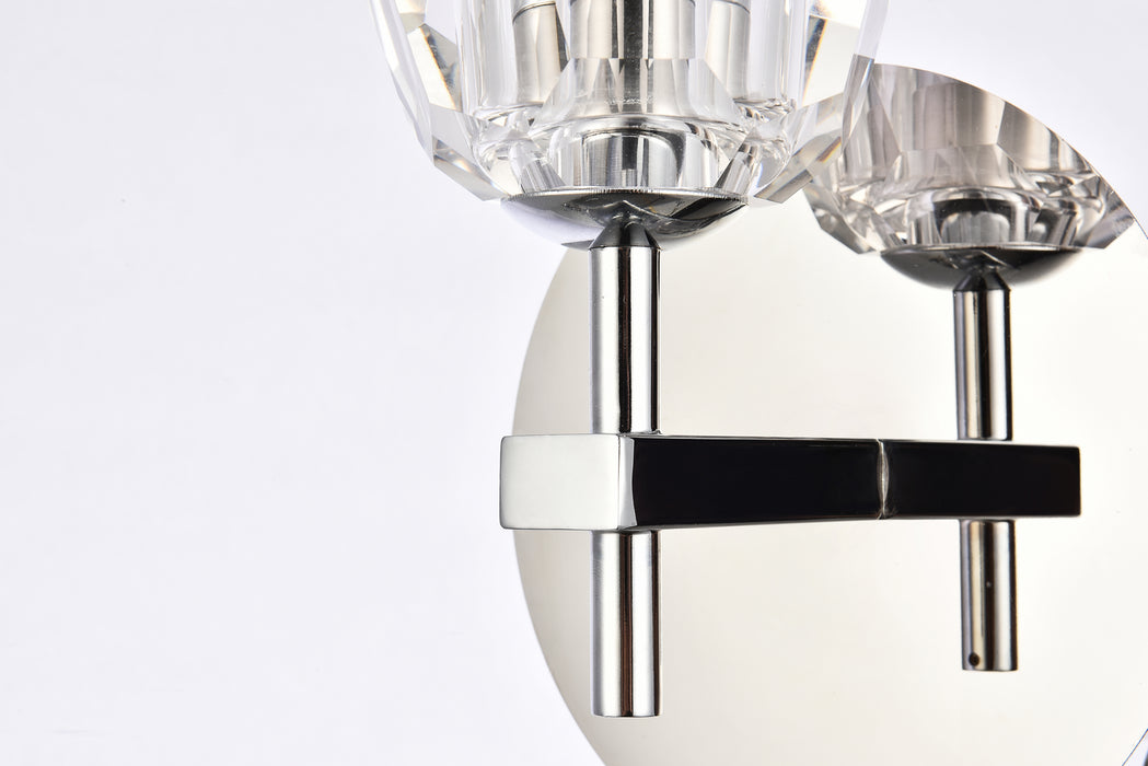 Elegant Lighting 3505W6C LED Wall Sconce, Chrome
