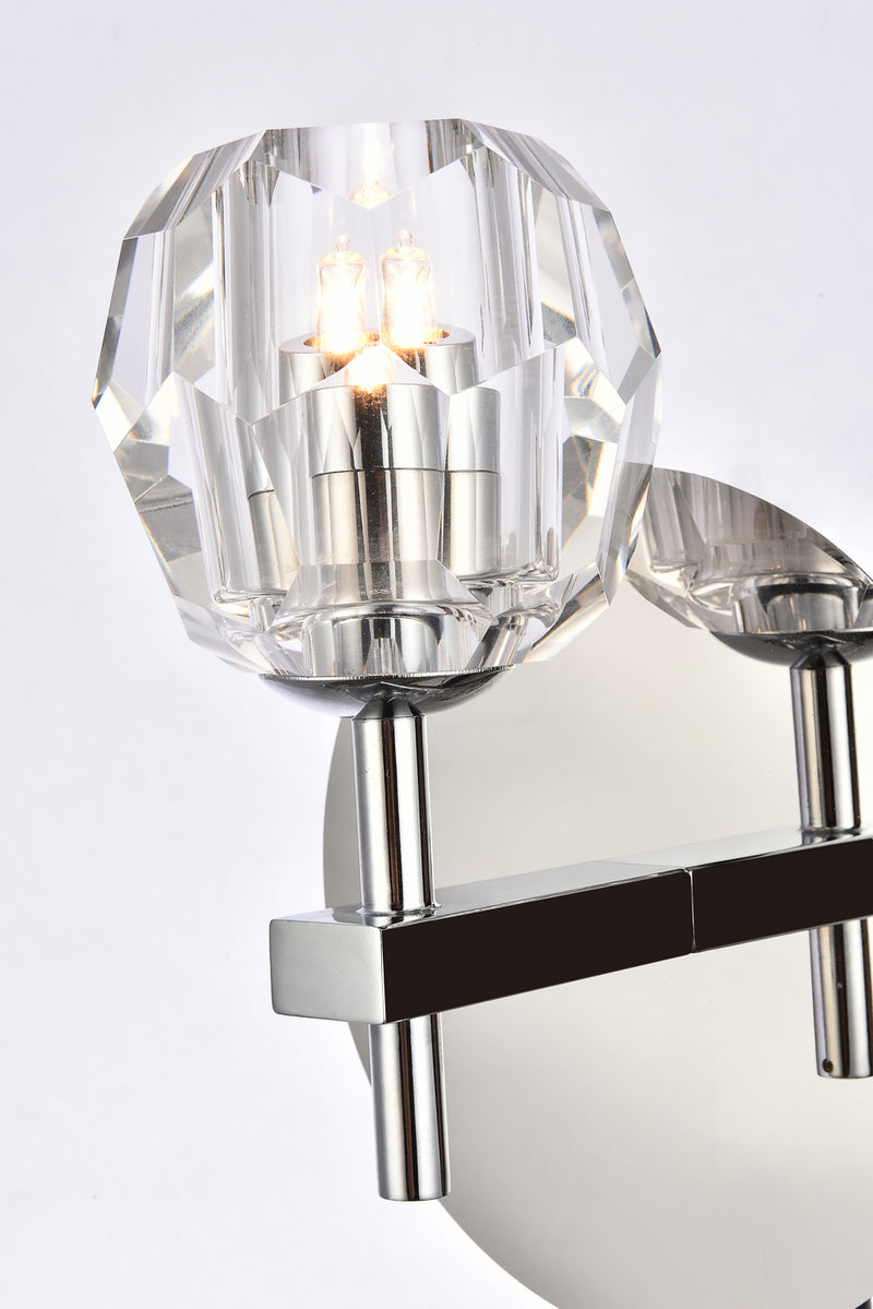 Elegant Lighting 3505W6C LED Wall Sconce, Chrome