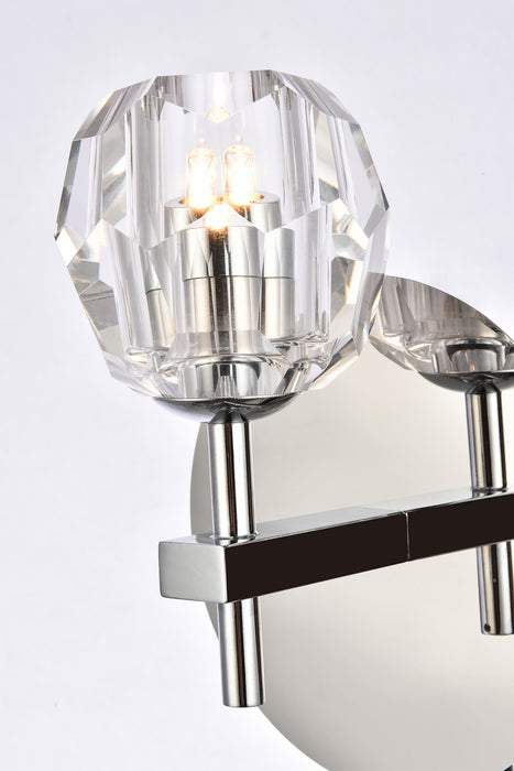 Elegant Lighting 3505W6C LED Wall Sconce, Chrome