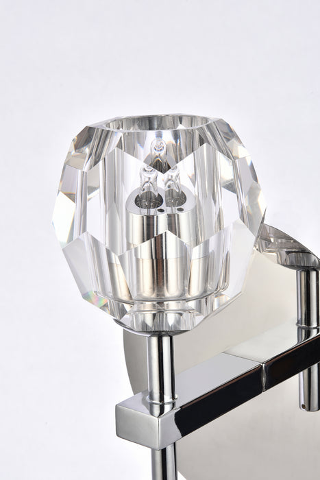 Elegant Lighting 3505W6C LED Wall Sconce, Chrome