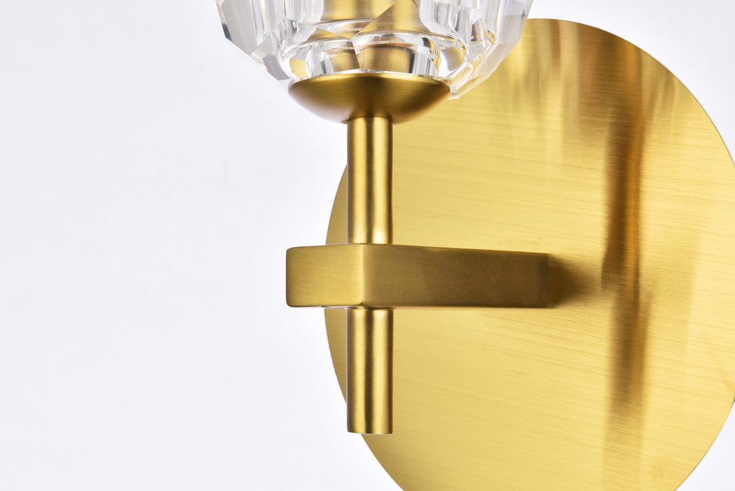 Elegant Lighting 3505W6G LED Wall Sconce, Gold