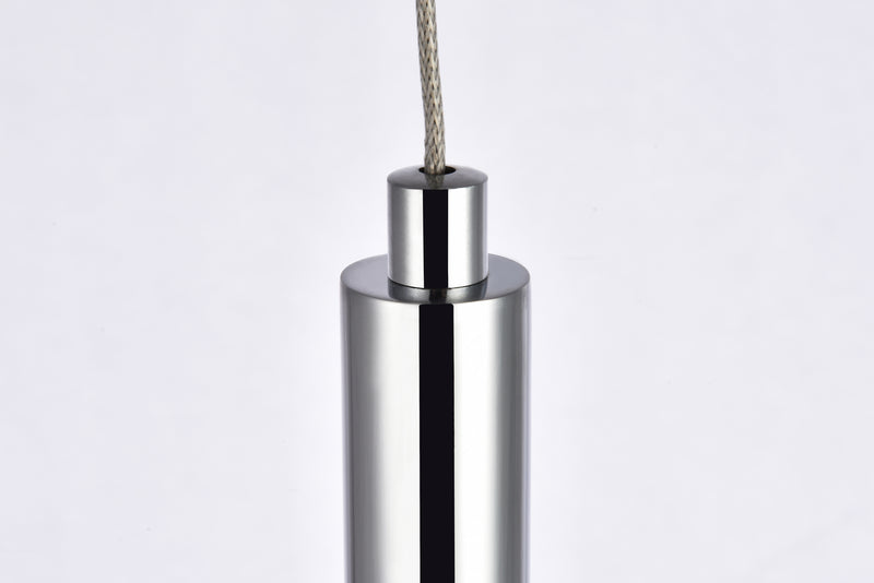 Elegant Lighting 5203D5C LED Pendant, Chrome