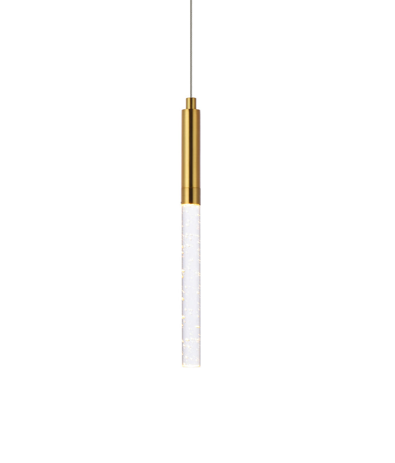 Elegant Lighting 5203D5G LED Pendant, Gold