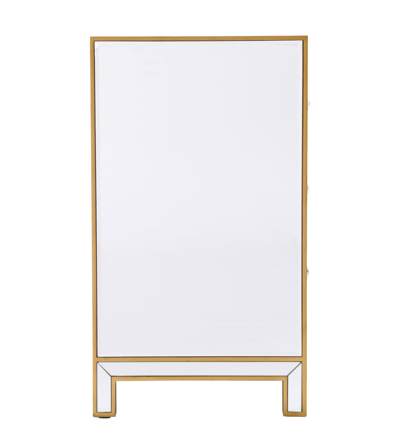 Elegant Lighting MF72036G Dresser, Antique Gold
