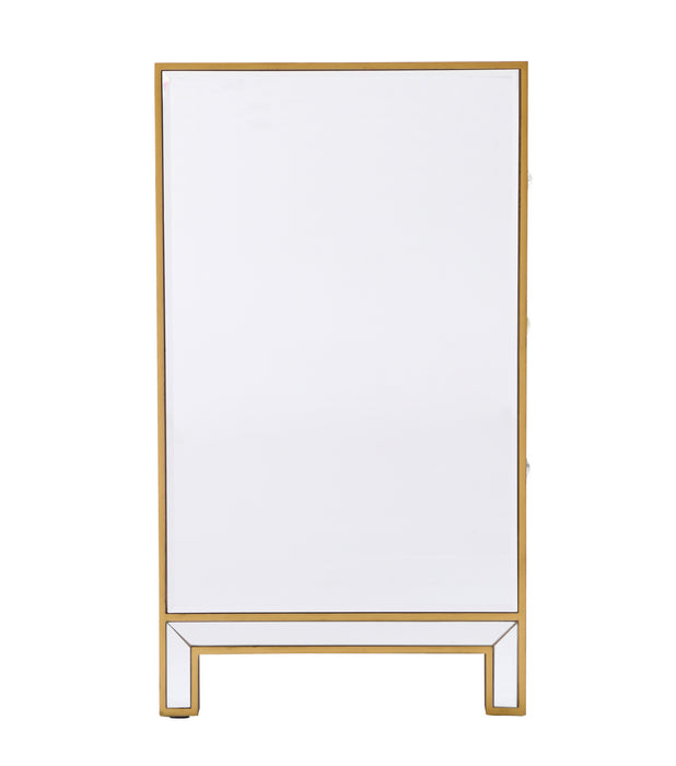 Elegant Lighting MF72036G Dresser, Antique Gold