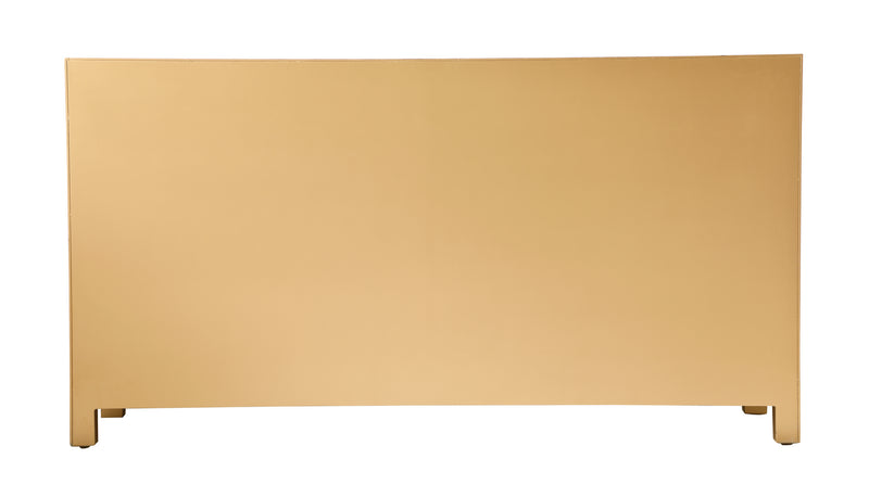Elegant Lighting MF72036G Dresser, Antique Gold