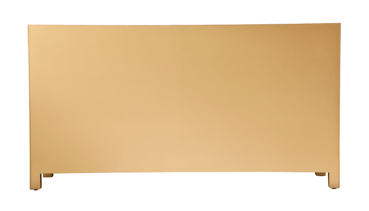 Elegant Lighting MF72036G Dresser, Antique Gold