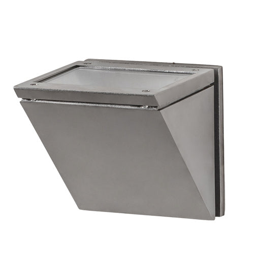 Meyda Tiffany 219389 One Light Wall Sconce, Brushed Stainless Steel