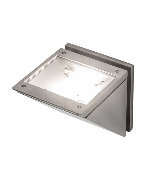 Meyda Tiffany 219389 One Light Wall Sconce, Brushed Stainless Steel