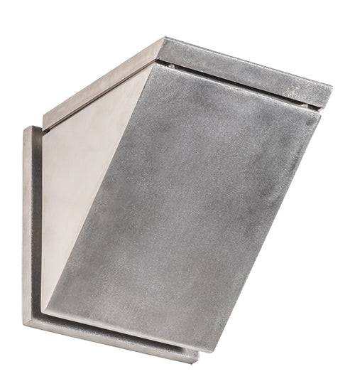 Meyda Tiffany 219389 One Light Wall Sconce, Brushed Stainless Steel