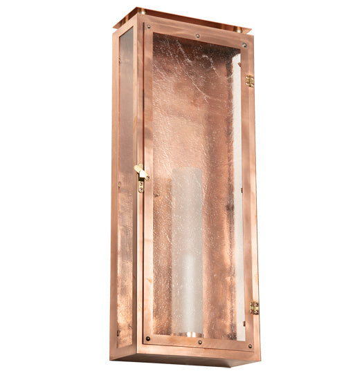 Meyda Tiffany 222734 LED Wall Sconce, Raw Copper And Raw Brass