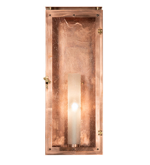 Meyda Tiffany 222734 LED Wall Sconce, Raw Copper And Raw Brass