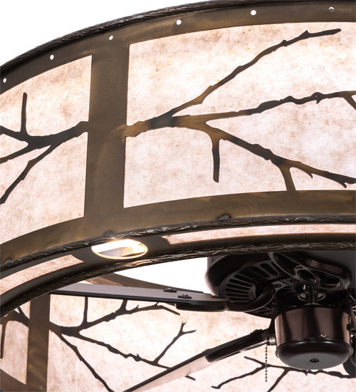 Meyda Tiffany 224892 LED Chandel-Air, Dark Burnished Antique Copper