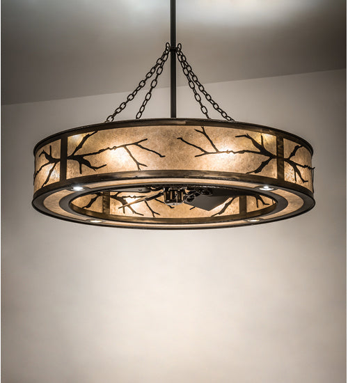 Meyda Tiffany 224912 16 Light Chandel-Air, Dark Burnished Antique Copper