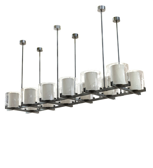Meyda Tiffany 226532 12 Light Pendant, Nickel