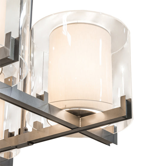 Meyda Tiffany 226532 12 Light Pendant, Nickel
