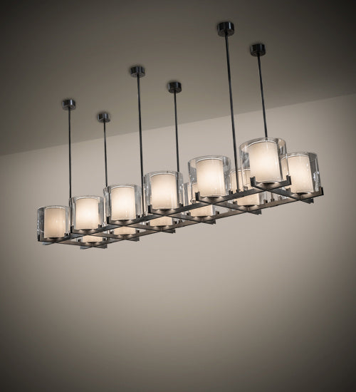 Meyda Tiffany 226532 12 Light Pendant, Nickel
