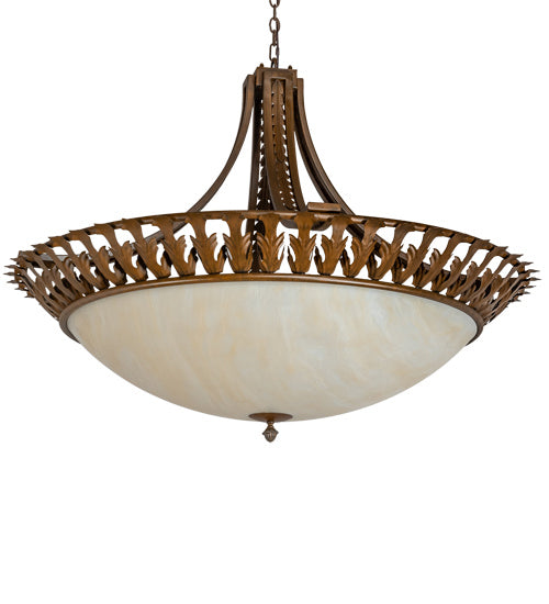Meyda Tiffany 227562 Six Light Pendant, Rustic Iron