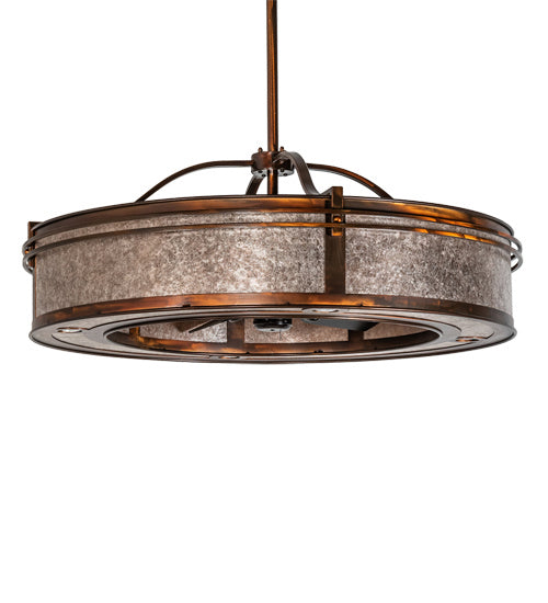 Meyda Tiffany 227679 16 Light Chandel-Air, Vintage Copper