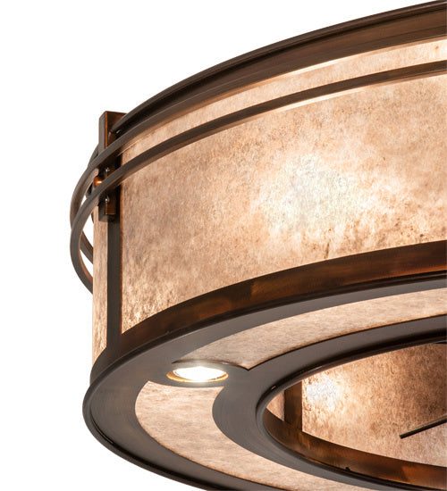 Meyda Tiffany 227679 16 Light Chandel-Air, Vintage Copper