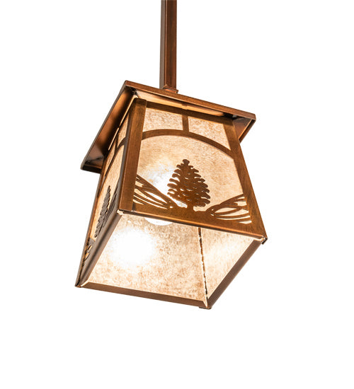 Meyda Tiffany 227795 One Light Mini Pendant, Vintage Copper