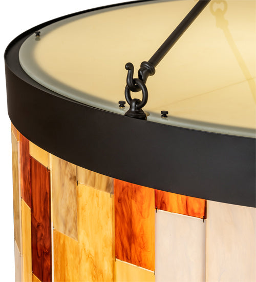Meyda Tiffany 229626 LED Semi Flush Mount, Oil Rubbed Bronze