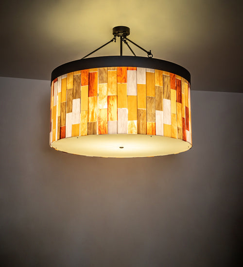 Meyda Tiffany 229626 LED Semi Flush Mount, Oil Rubbed Bronze