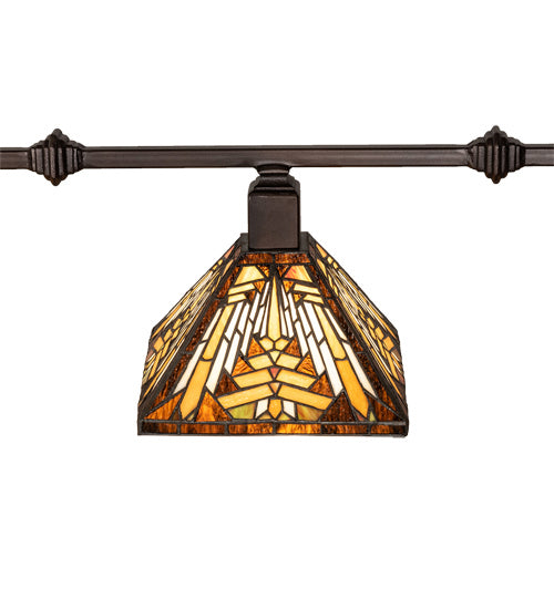 Meyda Tiffany 230064 Three Light Island Pendant, Mahogany Bronze