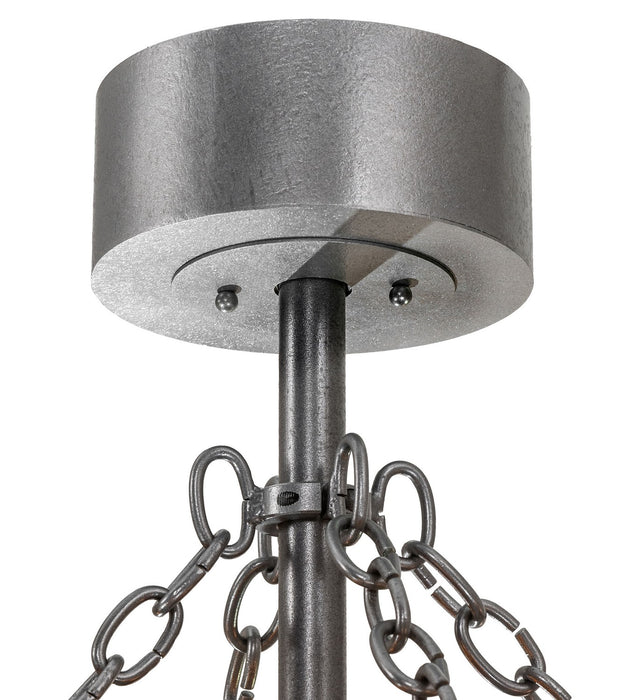 Meyda Tiffany 230404 14 Light Chandel-Air, Natural Iron