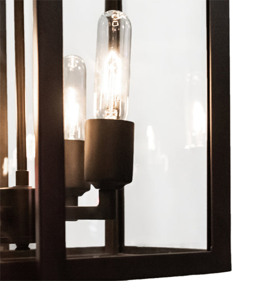 Meyda Tiffany 230638 Four Light Pendant, Oil Rubbed Bronze