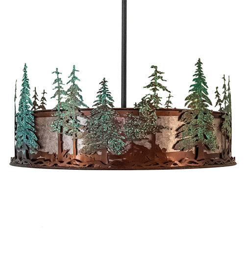 Meyda Tiffany 230672 16 Light Chandel-Air, Vintage Copper,Oil Rubbed Bronze