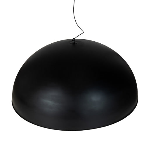 Meyda Tiffany 230965 LED Pendant, Matte Black Exterior/Gold Interior