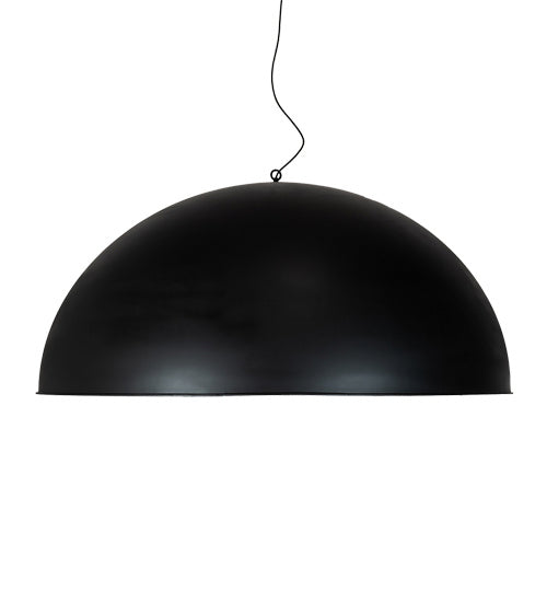 Meyda Tiffany 230965 LED Pendant, Matte Black Exterior/Gold Interior