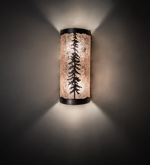 Meyda Tiffany 231470 Two Light Wall Sconce, Mahogany Bronze