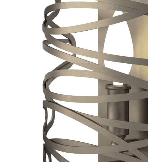 Meyda Tiffany 231618 One Light Wall Sconce, Nickel