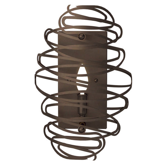 Meyda Tiffany 231619 One Light Wall Sconce, Timeless Bronze