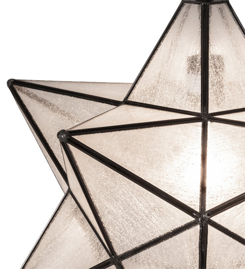 Meyda Tiffany 231949 One Light Pendant, Textured Black