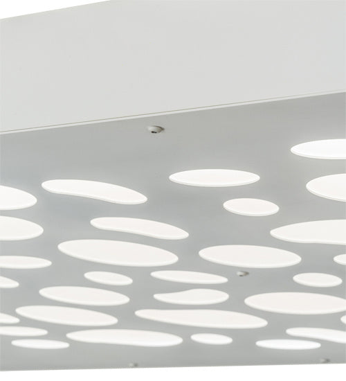 Meyda Tiffany 231961 LED Flushmount, White